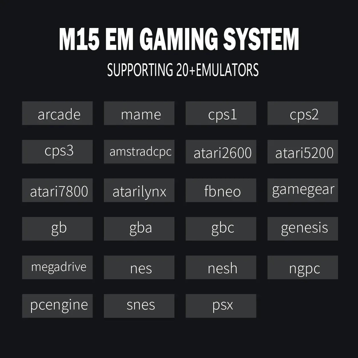 NeoPocket™ Retro Game Stick M15