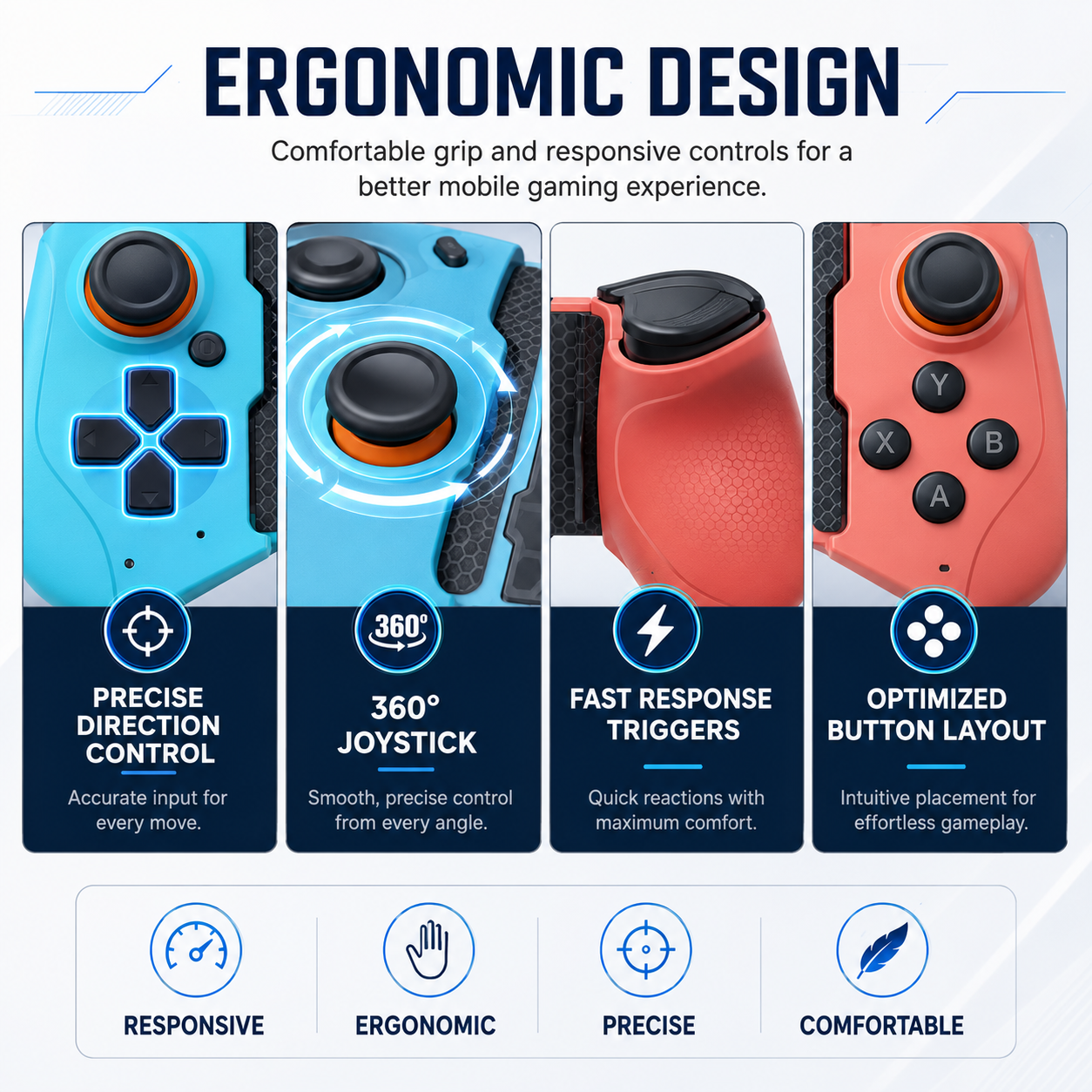 NeoPocket™ Mobile Gaming Controller