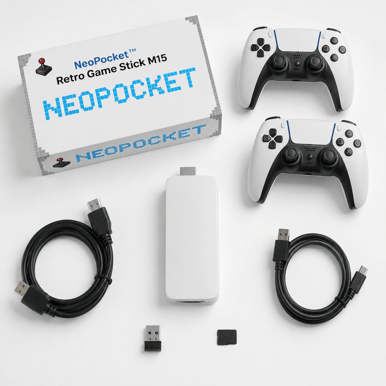 NeoPocket™ M15 Retro Game Console