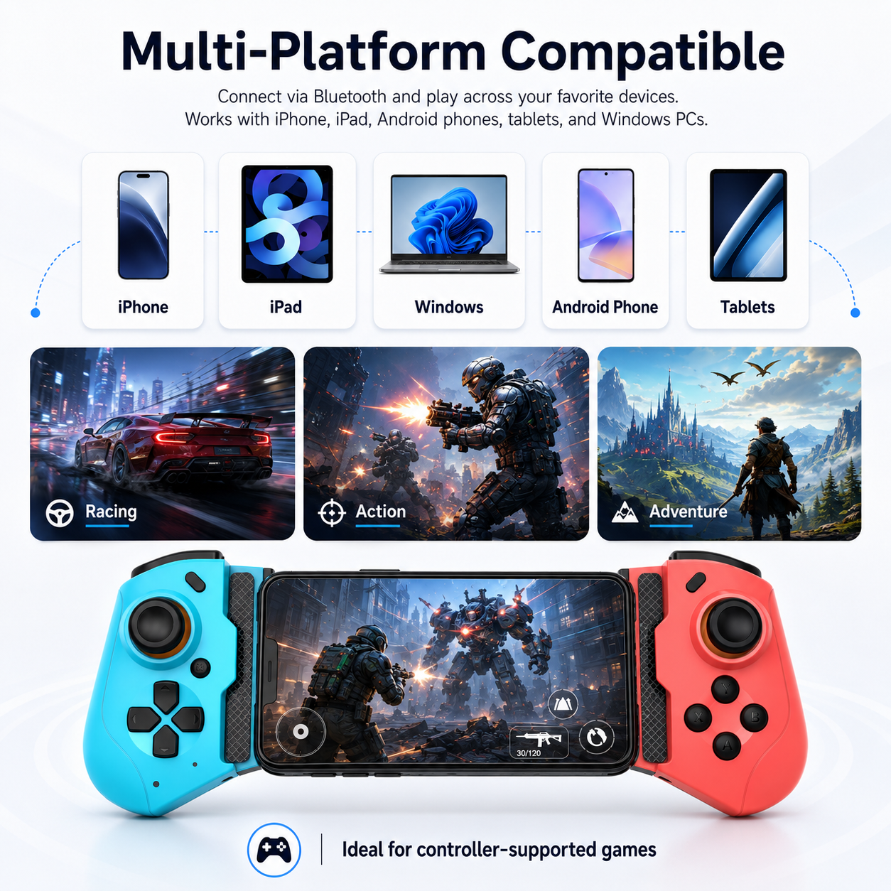 NeoPocket™ Mobile Gaming Controller